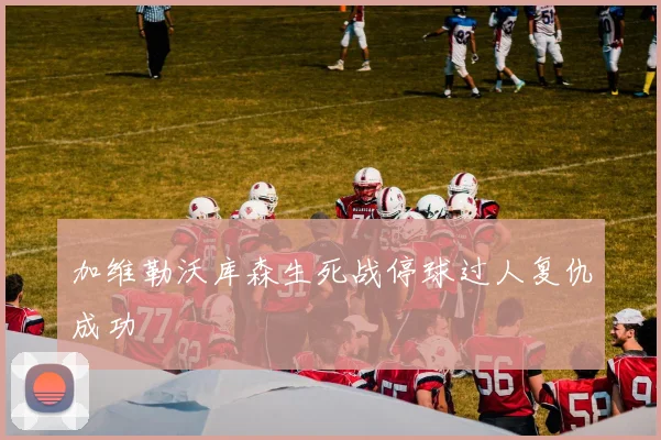 加维勒沃库森生死战停球过人复仇成功