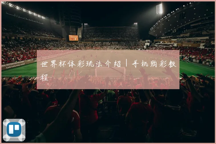世界杯体彩玩法介绍｜手机购彩教程
